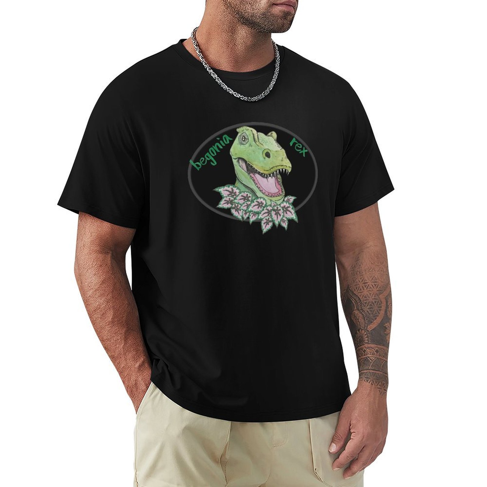 T rex begonia T-shirt Thanksgi - Begonia Rex recensie en prijs